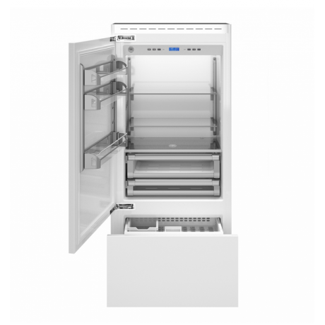 BERTAZZONI REF905BBLXTT/24MAS Εντοιχιζόμενος Ψυγειοκαταψύκτης LUXURY SLOT-IN 90cm Inox